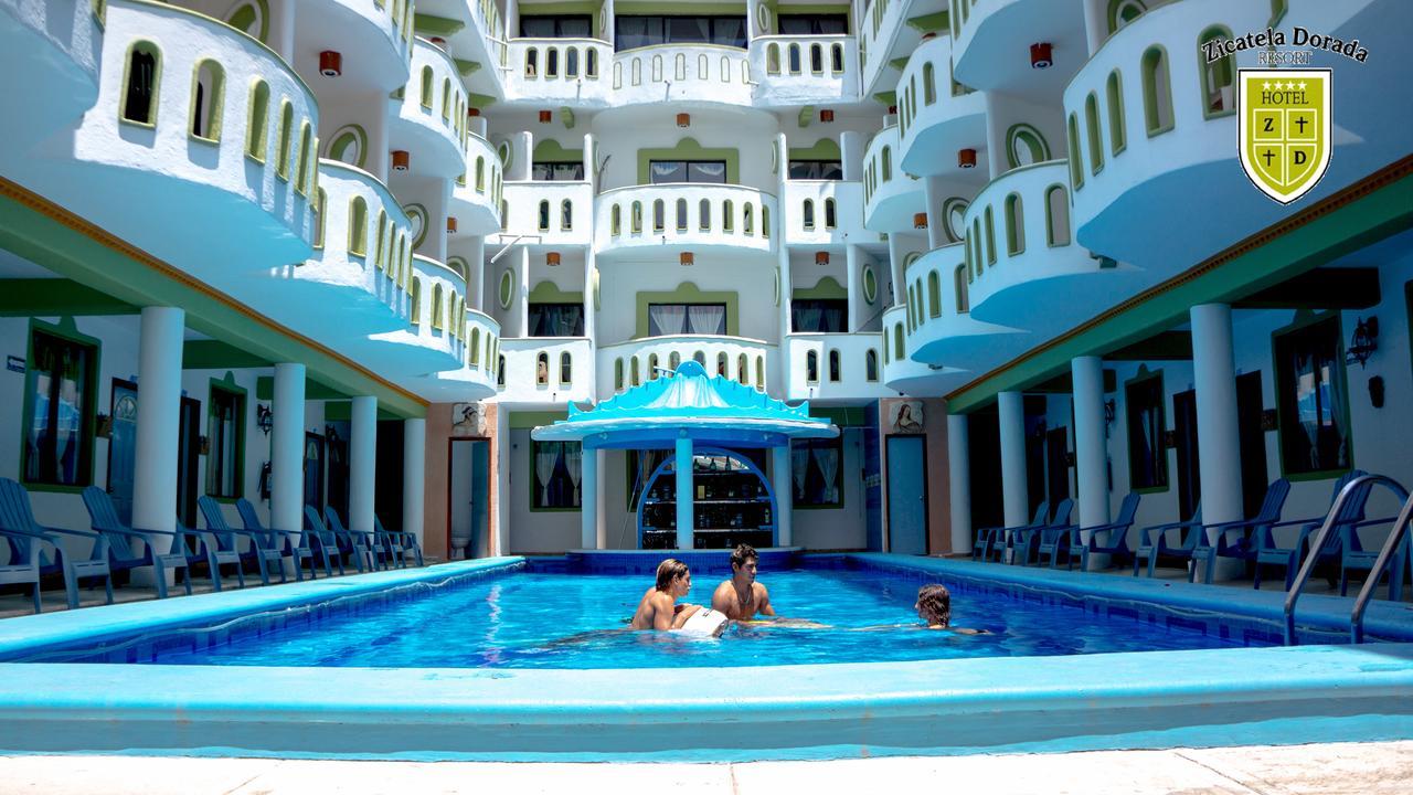 Hotel Zicatela Dorada Пуэрто-Эскондидо Экстерьер фото