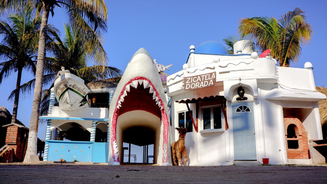 Hotel Zicatela Dorada Пуэрто-Эскондидо Экстерьер фото